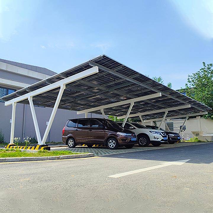 Support d'autocars solaires