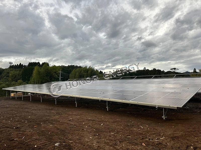 Le projet Japon Kyushu 650kw est terminé avec succès