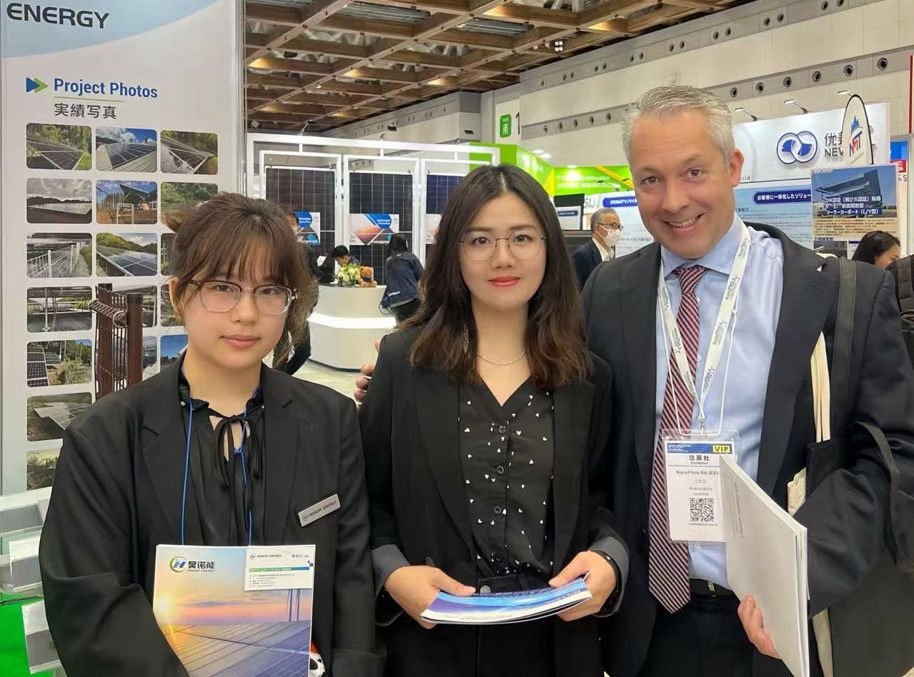 Participation réussie au salon japonais de l'énergie intelligente