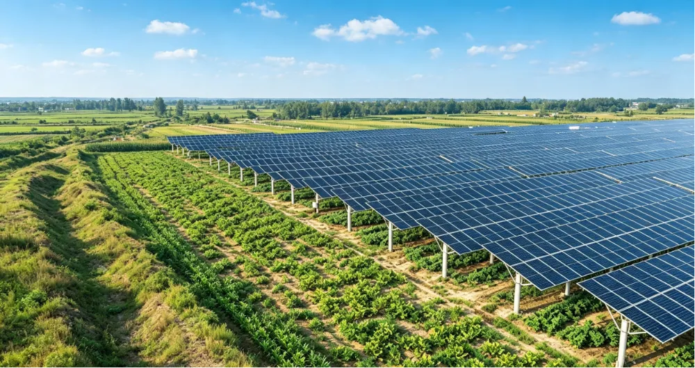 Systèmes de montage photovoltaïque agricole : lorsque l'énergie solaire rencontre le sol