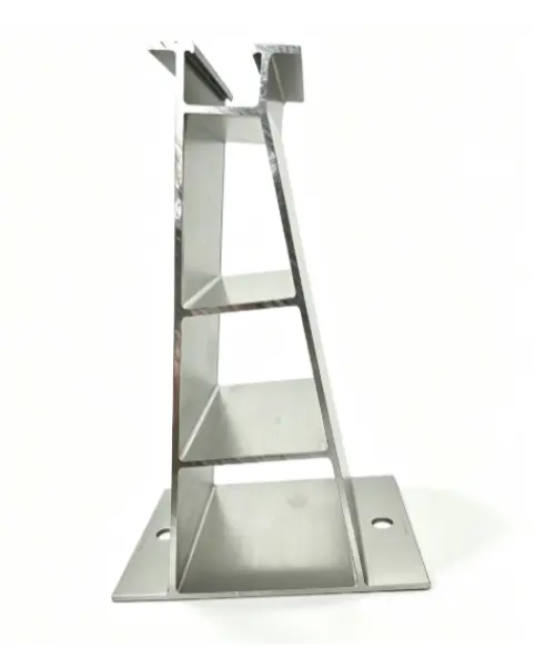 Base en aluminium pour toit plat