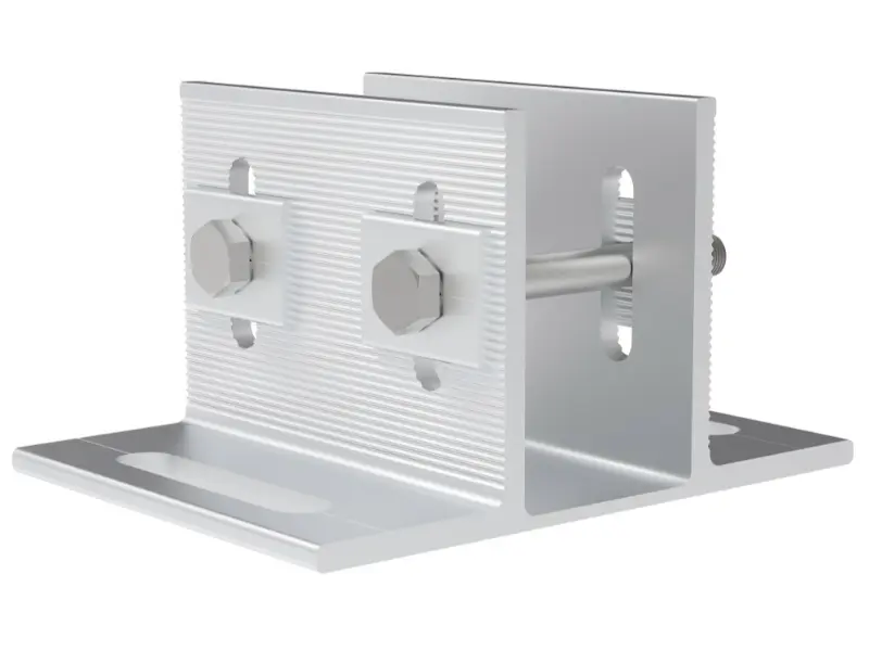 Base solaire en aluminium