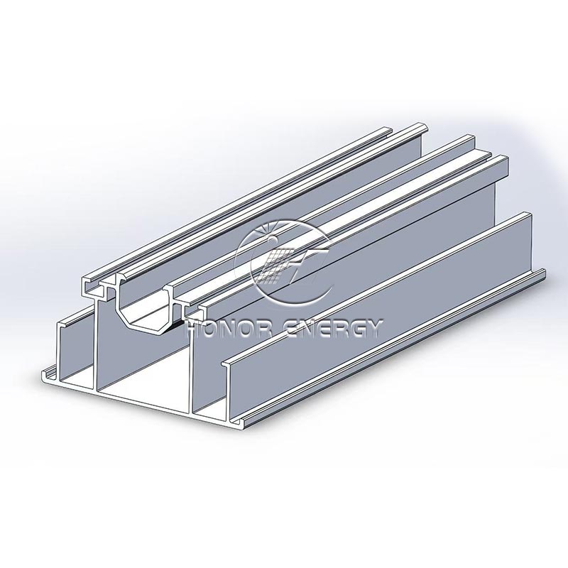 Support de bipv solaire en aluminium