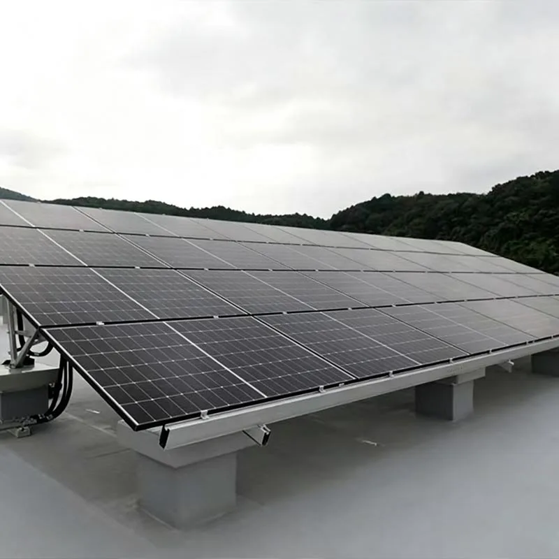 Support au sol en aluminium solaire en béton