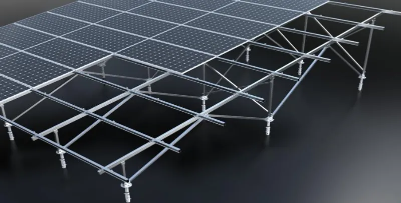  Screw Pile Solar Aluminum Ground Mounting