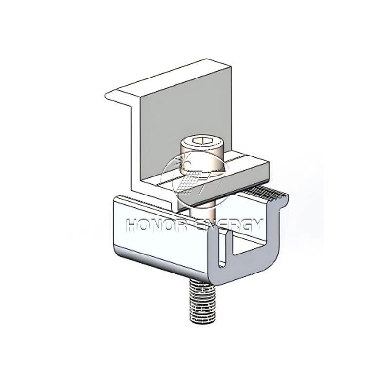 Pince d'extrémité solaire sans perceuse