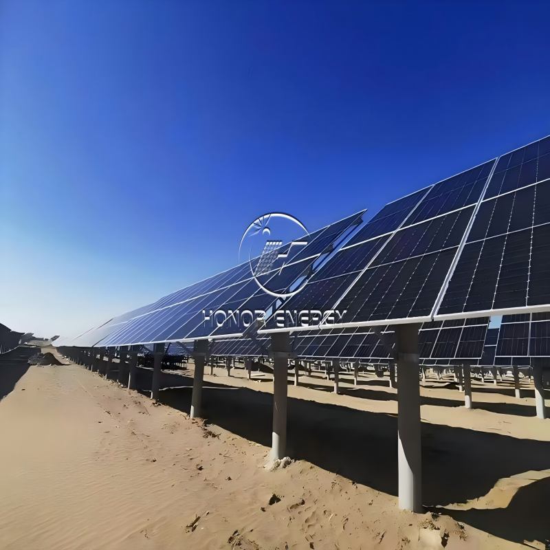 Support de ferme solaire PHC