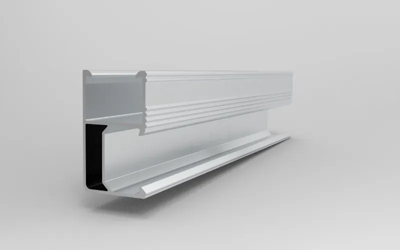 Rail de montage solaire en aluminium R45