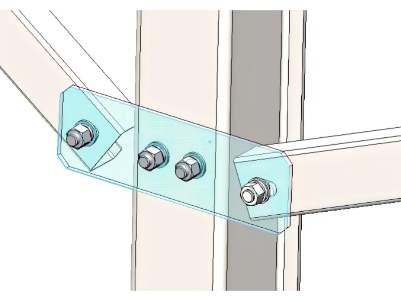 Plaque de connexion solaire