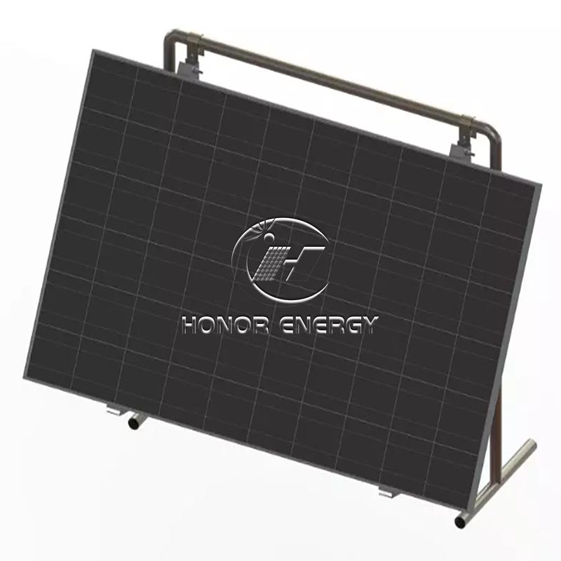 Support de balcon solaire en acier
