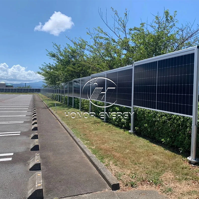 Support vertical en aluminium solaire